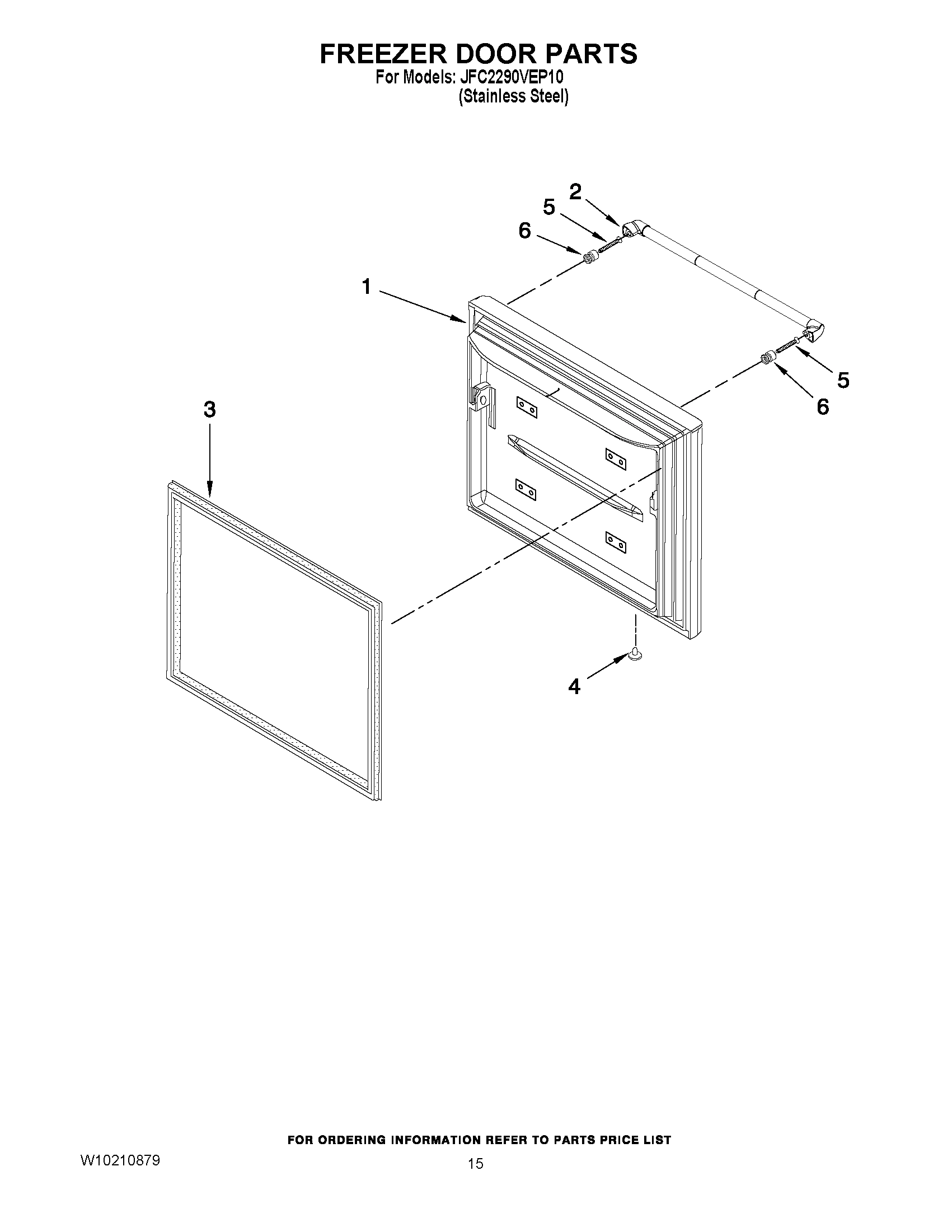 08 - FREEZER DOOR PARTS