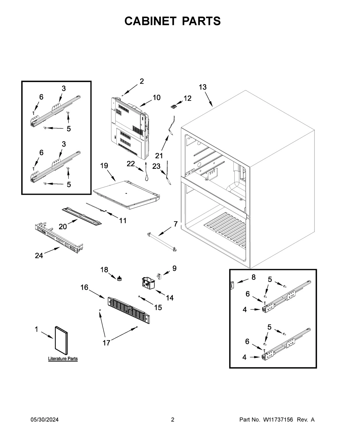 02 - CABINET PARTS