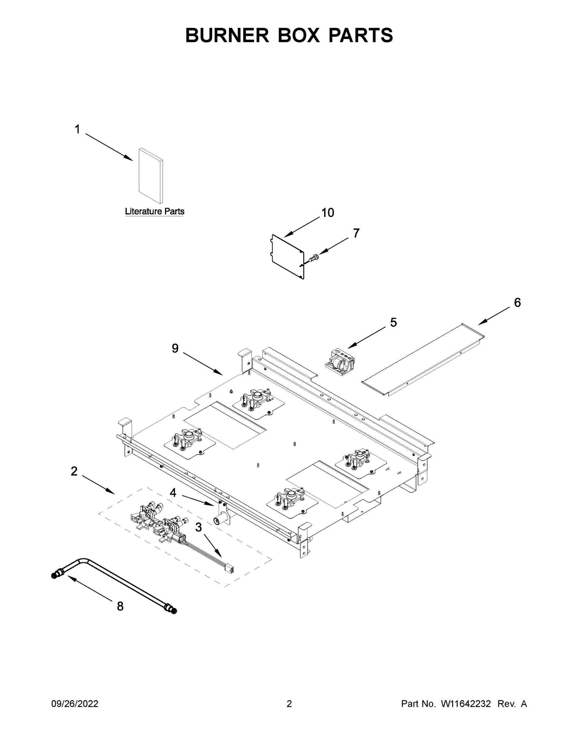 02 - BURNER BOX PARTS
