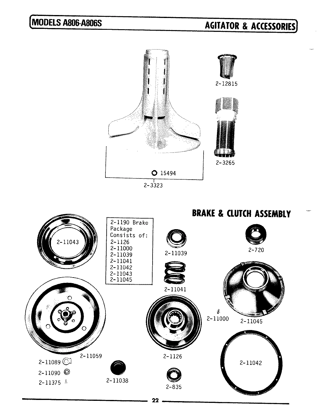 01 - AGITATOR & ACCESSORIES