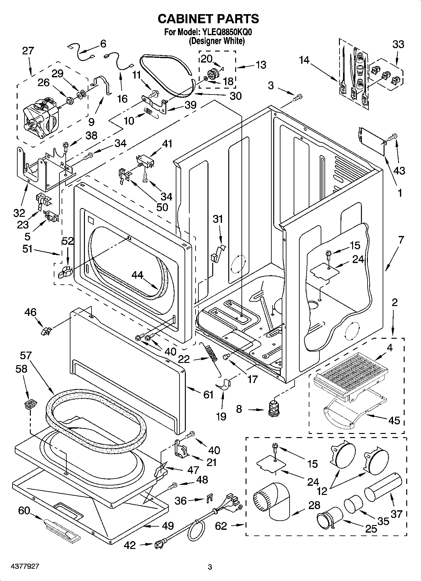 02 - CABINET PARTS