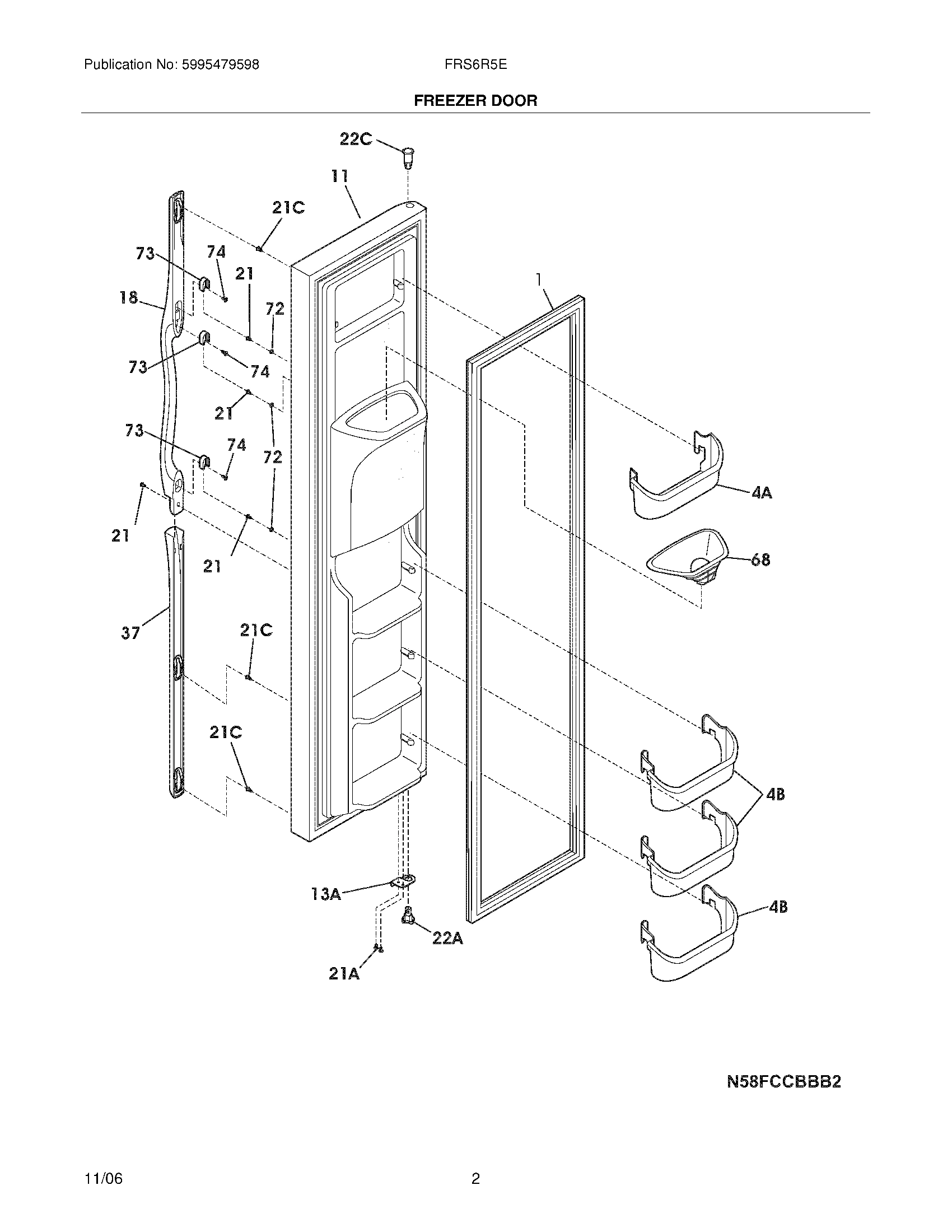 03 - FREEZER DOOR