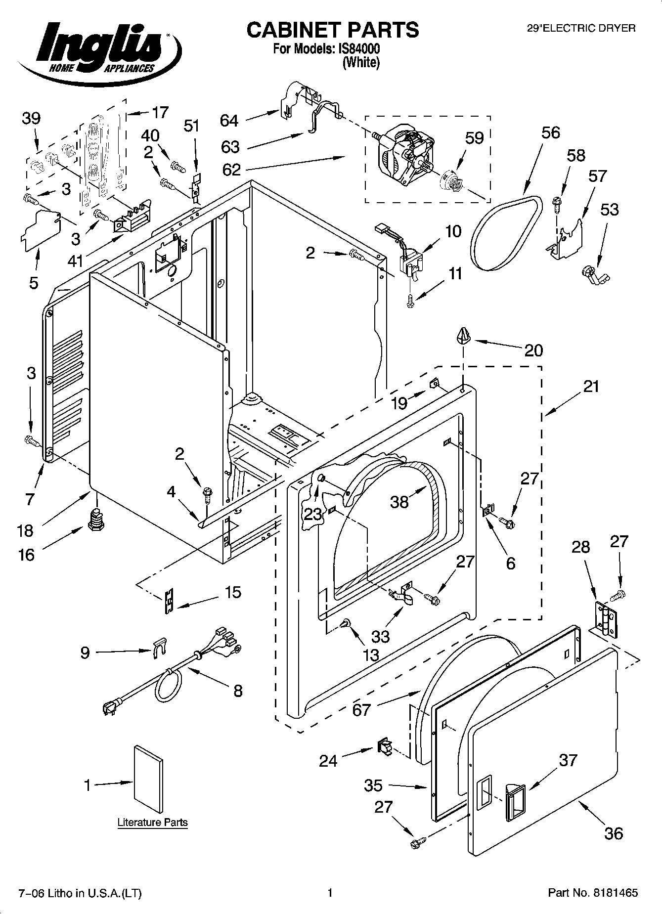 01 - CABINET PARTS