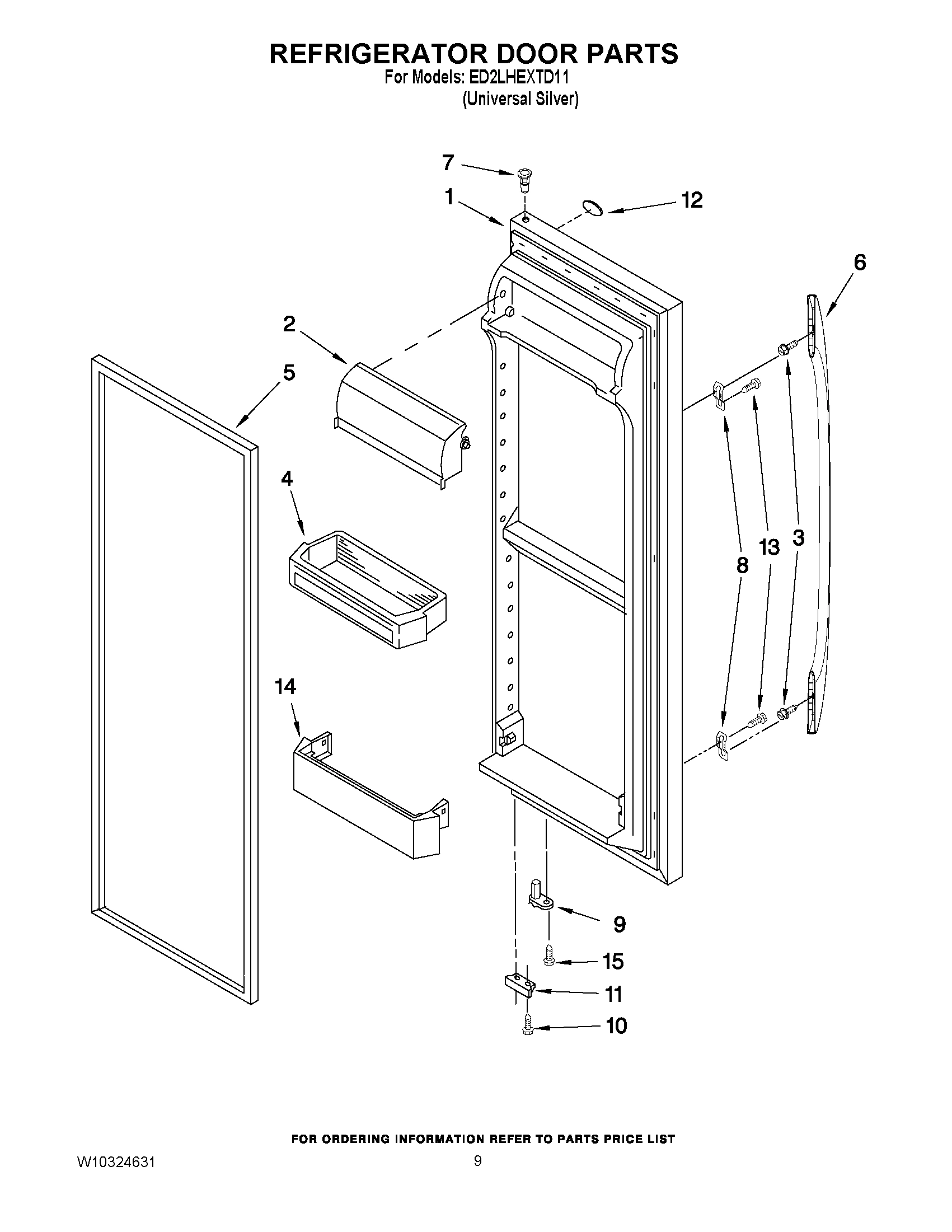 06 - REFRIGERATOR DOOR PARTS