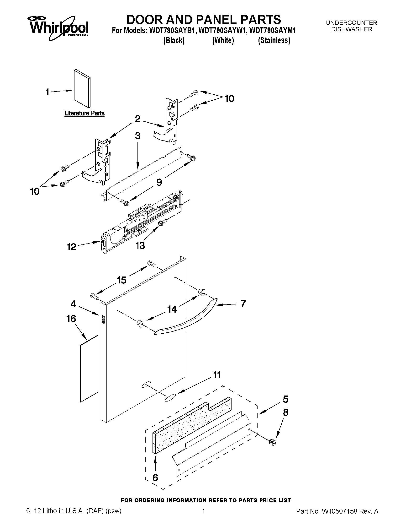 01 - DOOR AND PANEL PARTS