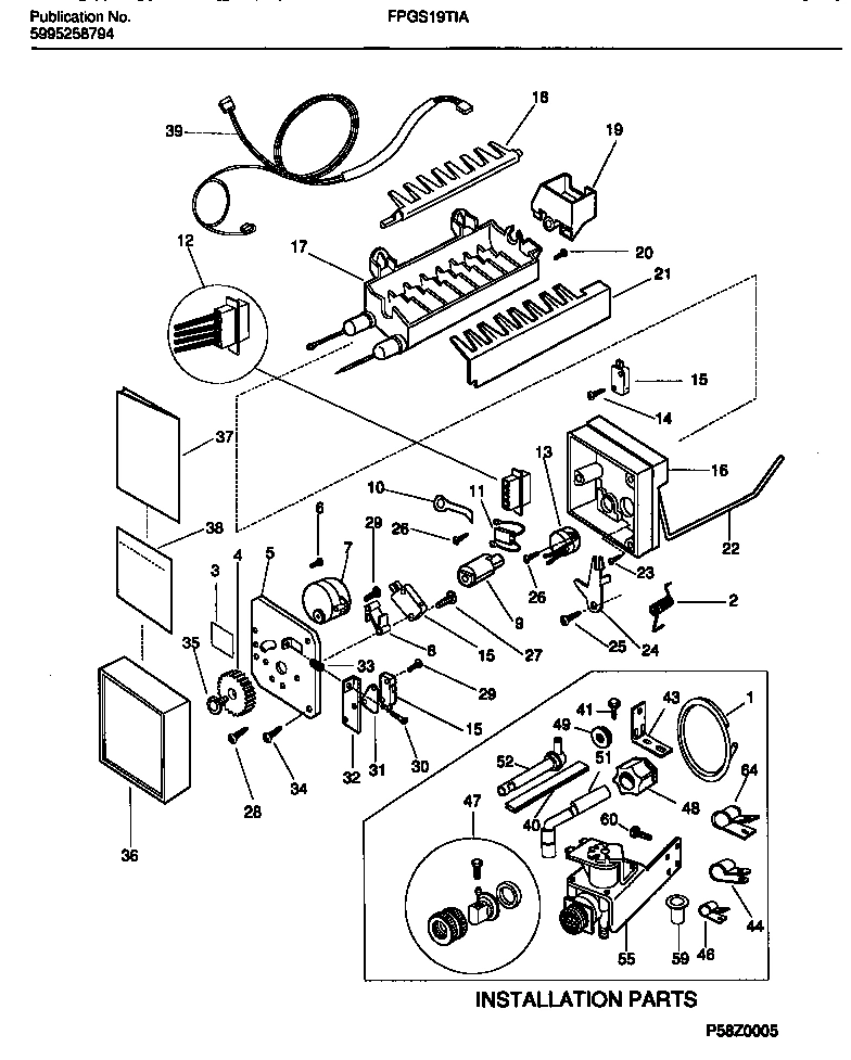 06 - ICE MAKER COMPONENTS AND INSTALLATI