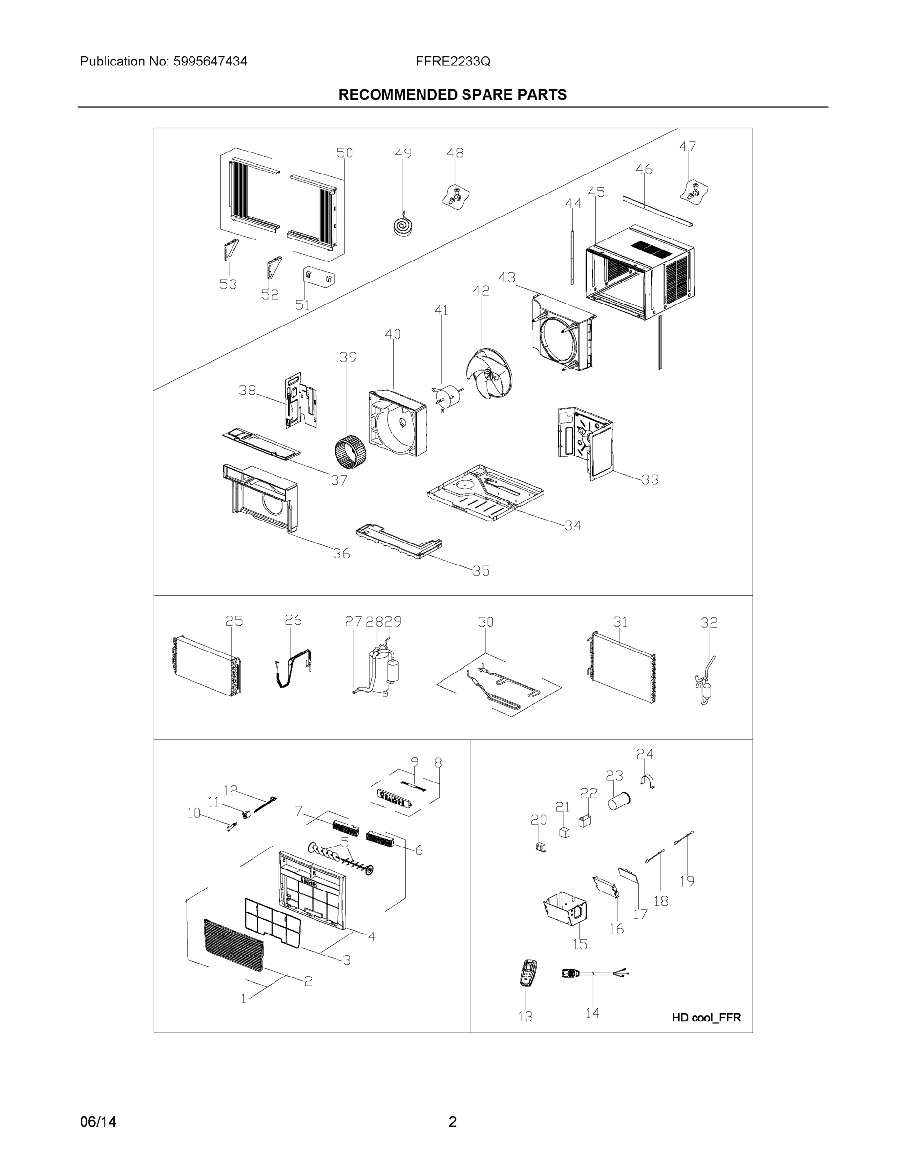 02 - RECOMMENDED SPARE PARTS