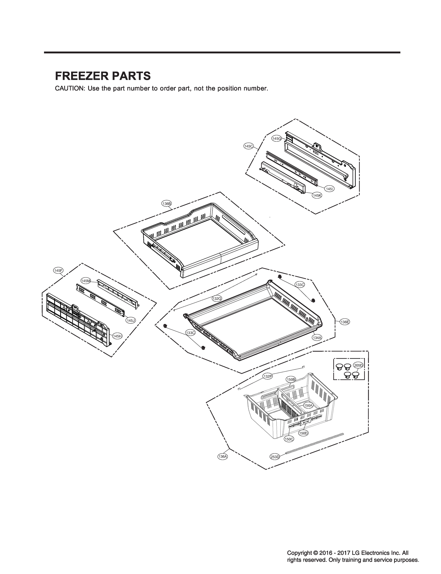 FREEZER PARTS