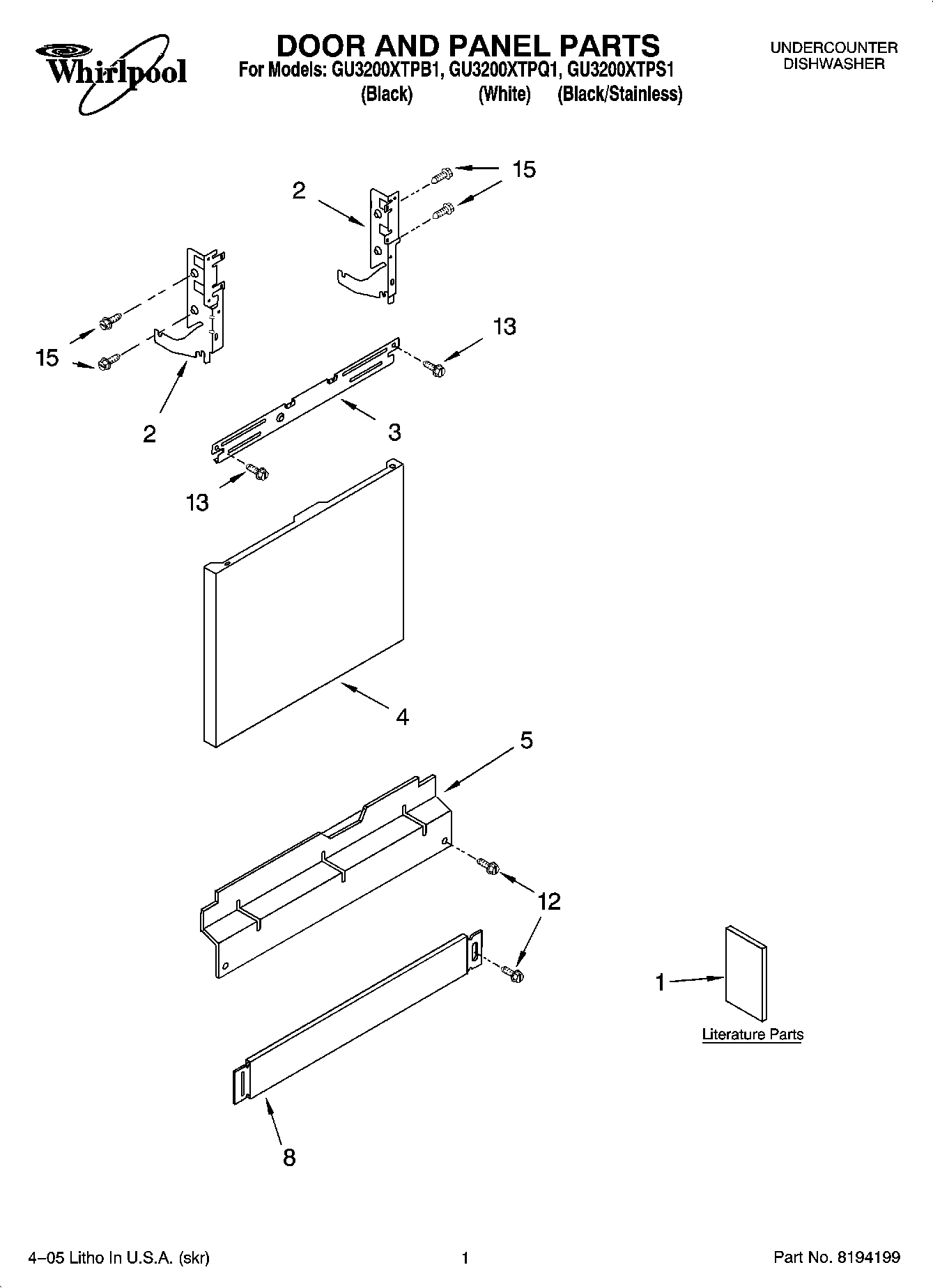 01 - DOOR AND PANEL PARTS
