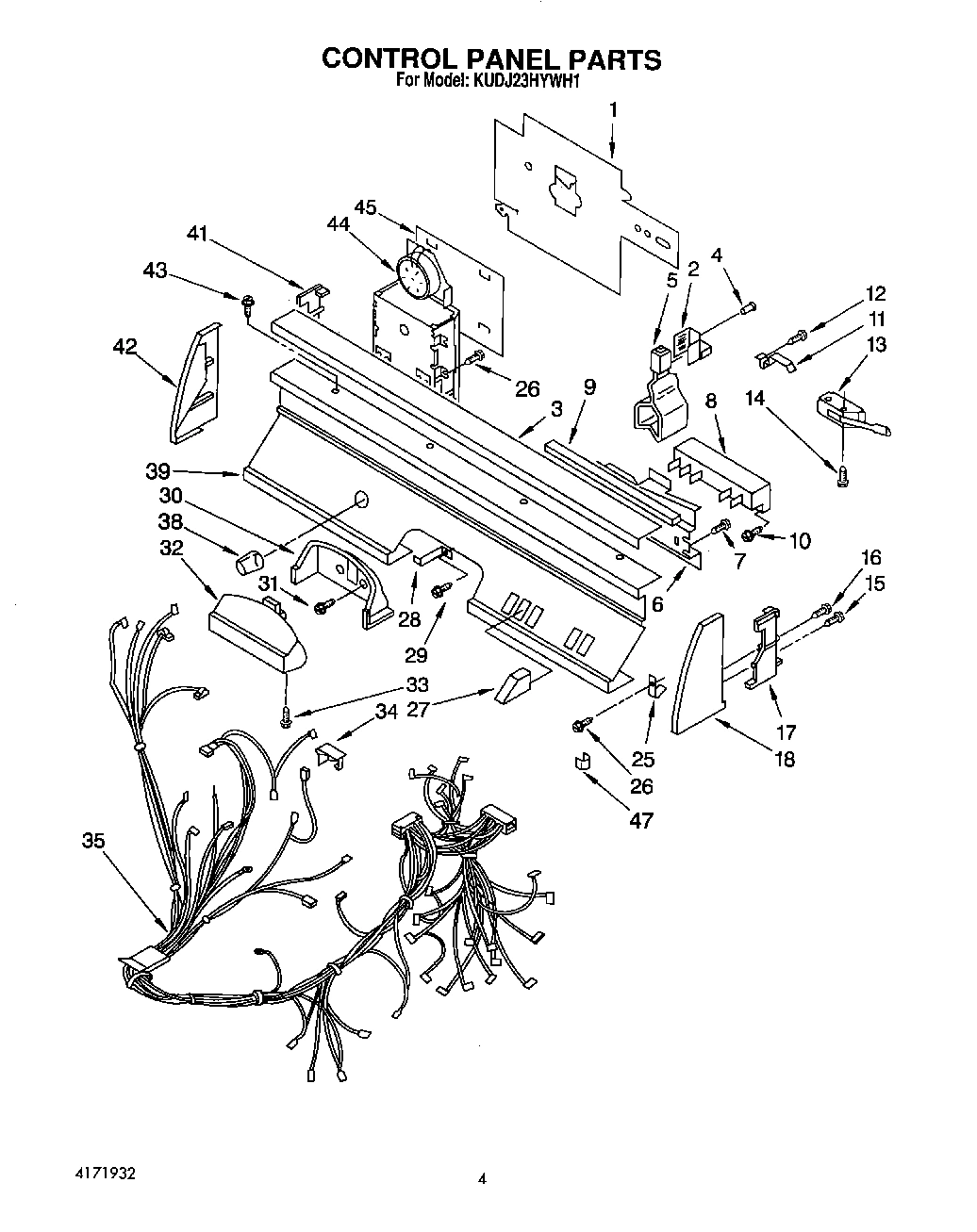 03 - CONTROL PANEL, LIT/OPTIONAL