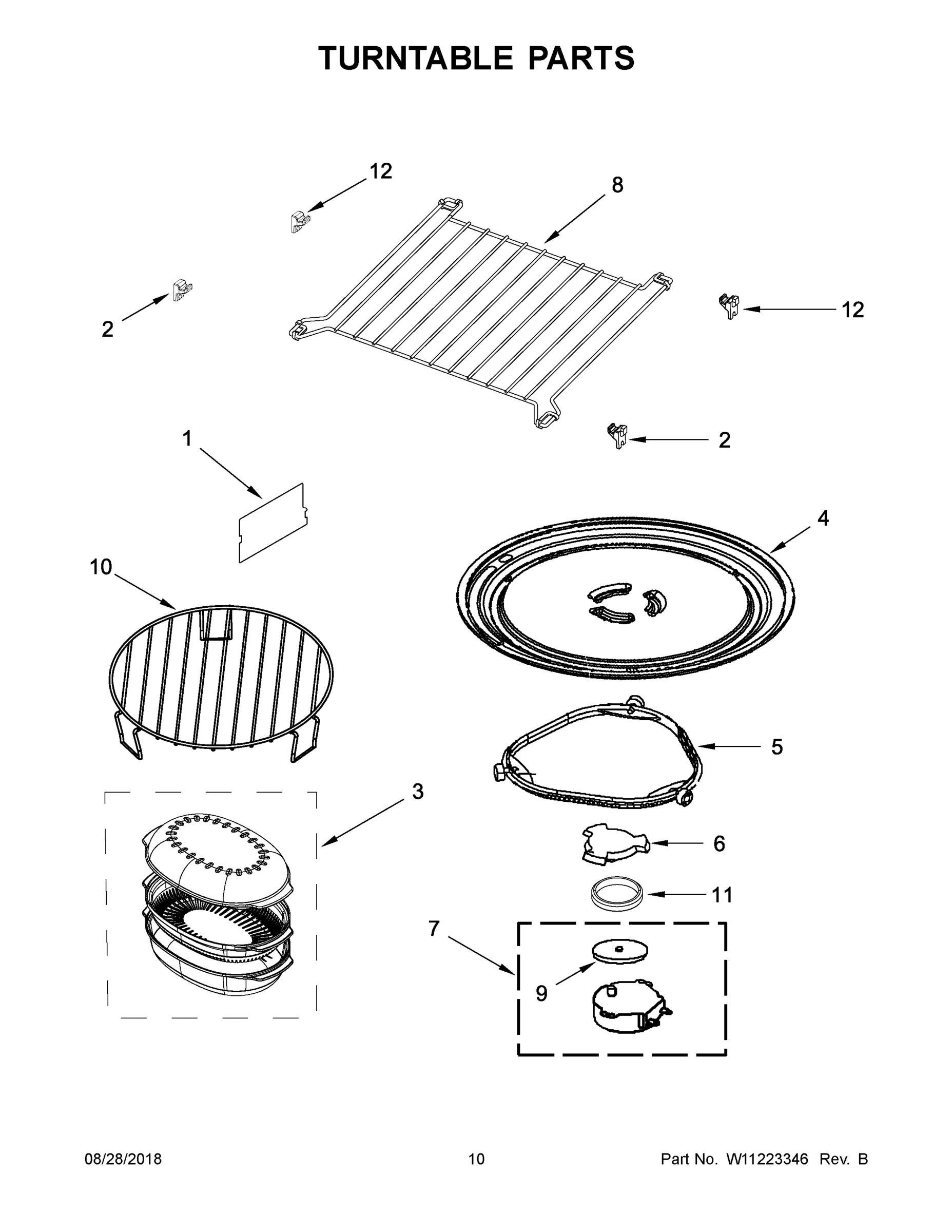 06 - TURNTABLE PARTS