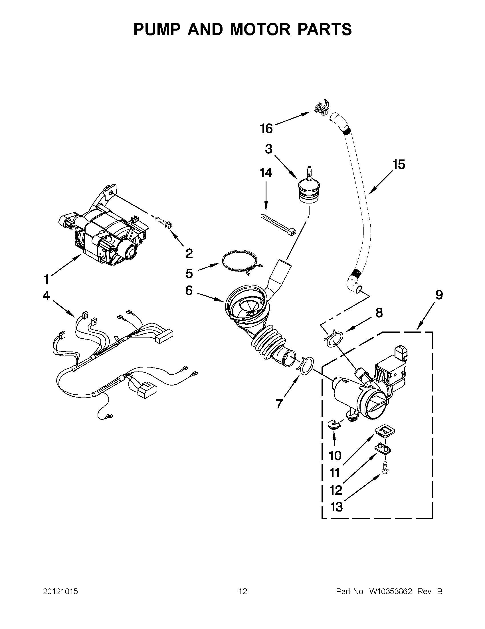 06 - PUMP AND MOTOR PARTS