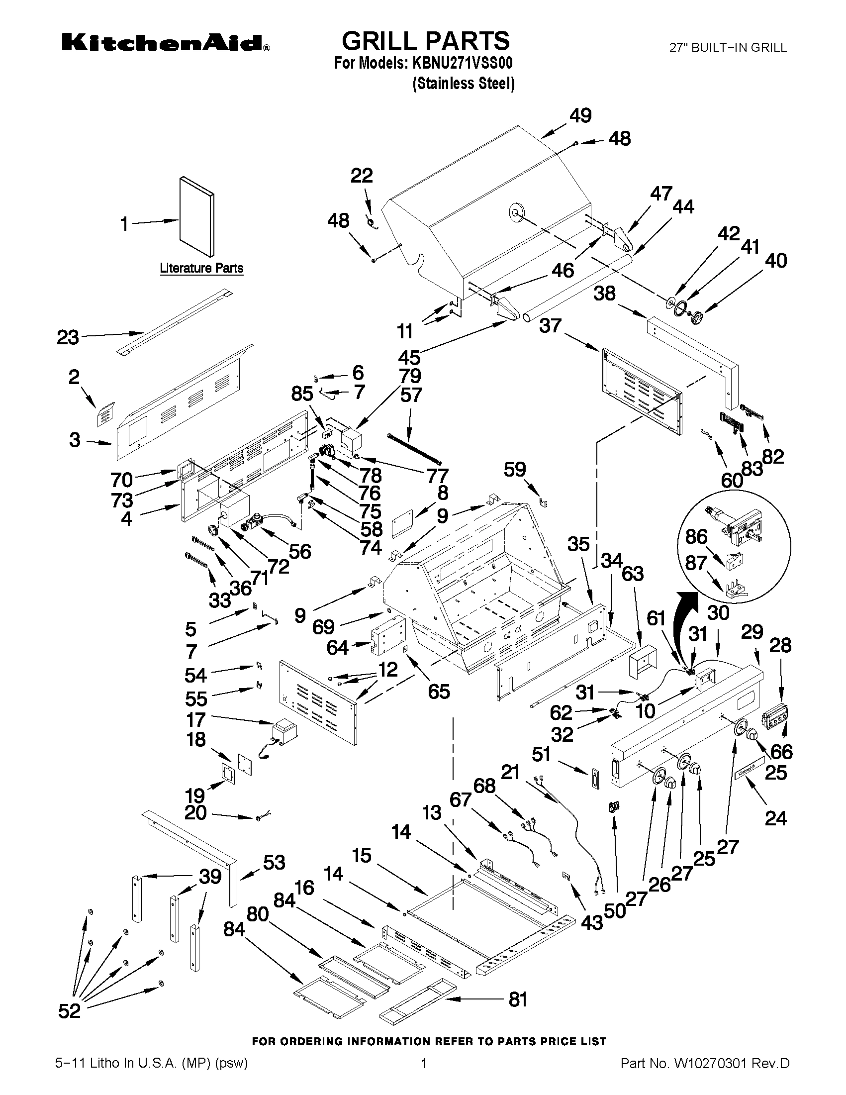 01 - GRILL PARTS
