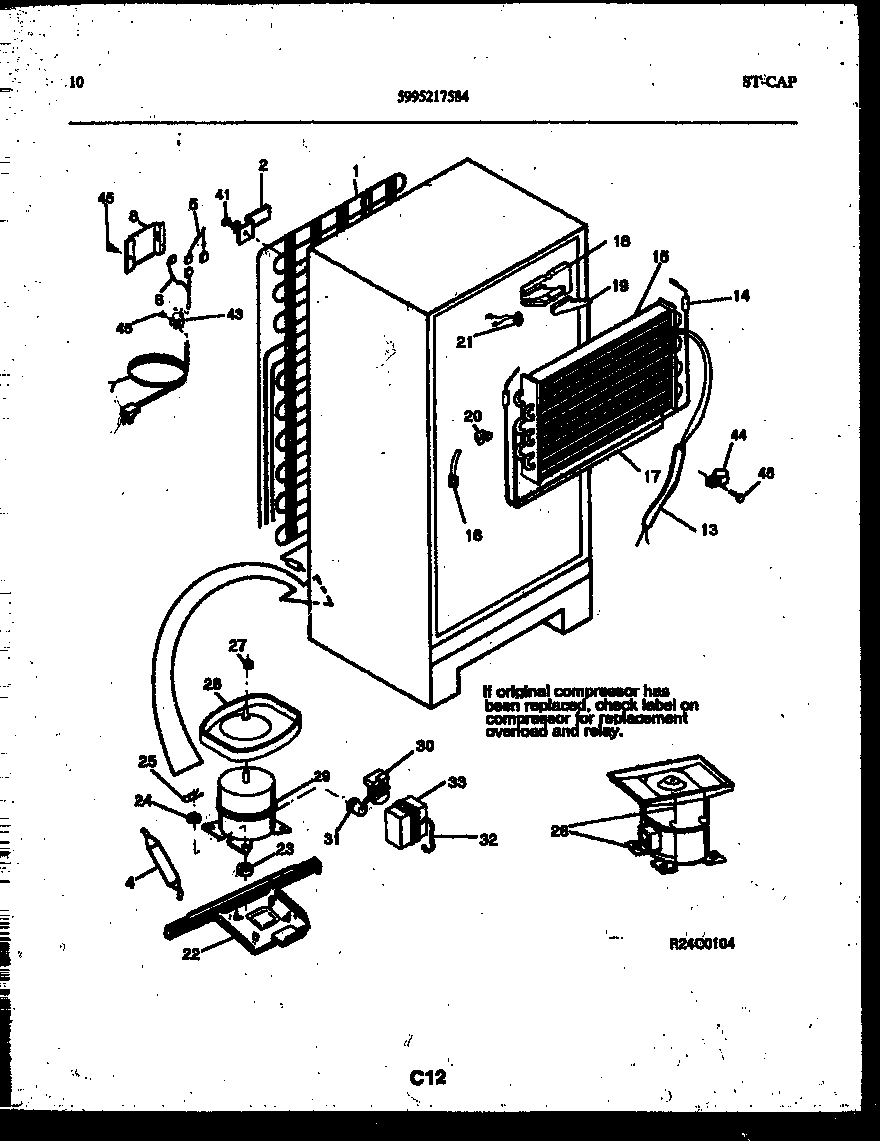06 - SYSTEM AND AUTOMATIC DEFROST PARTS