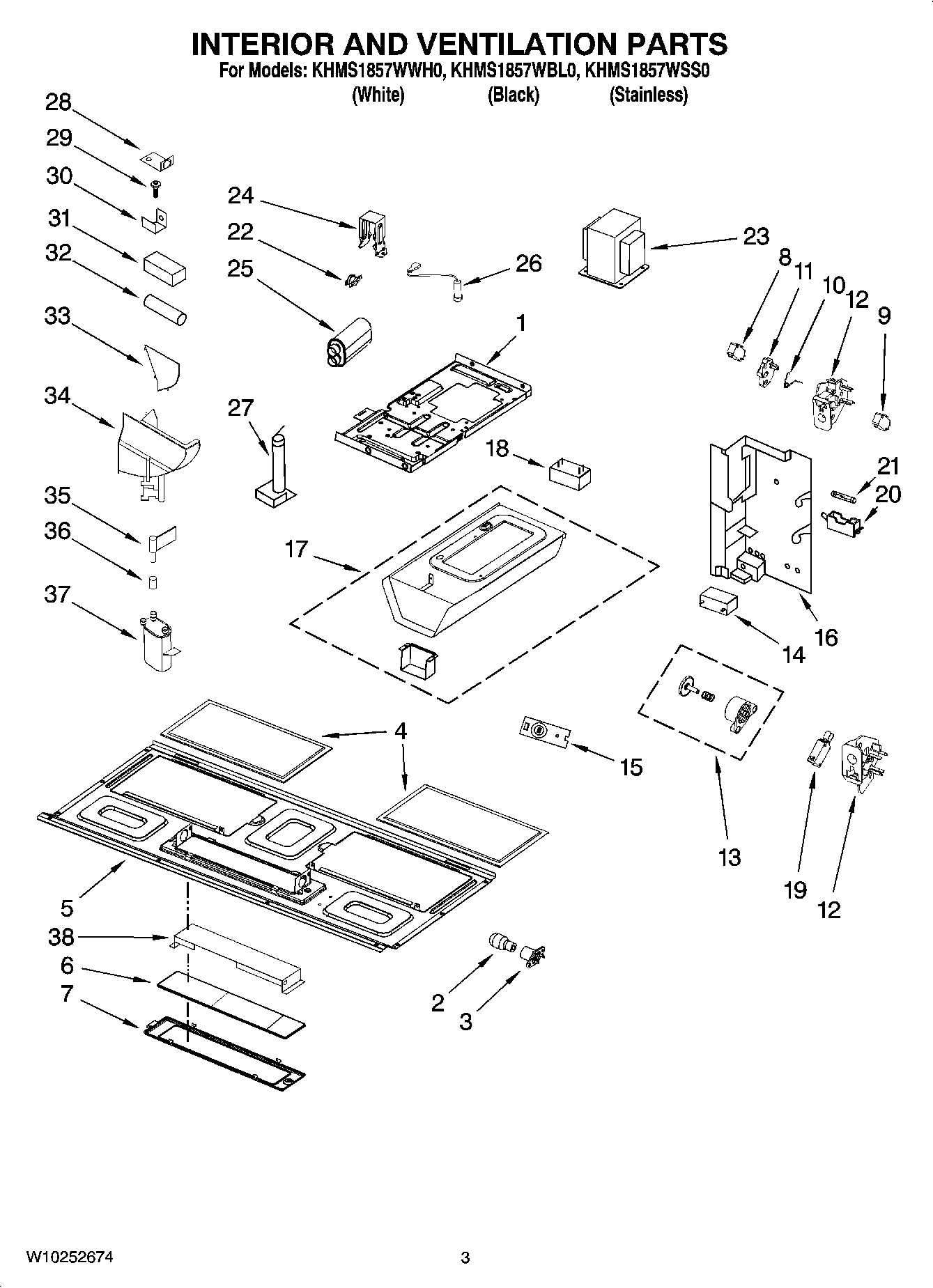 03 - INTERIOR AND VENTILATION PARTS