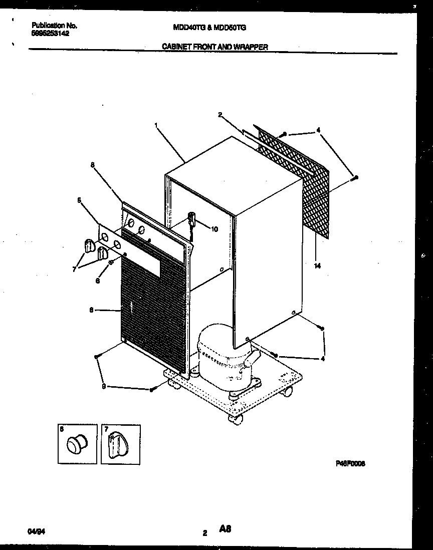 02 - CABINET FRONT AND WRAPPER