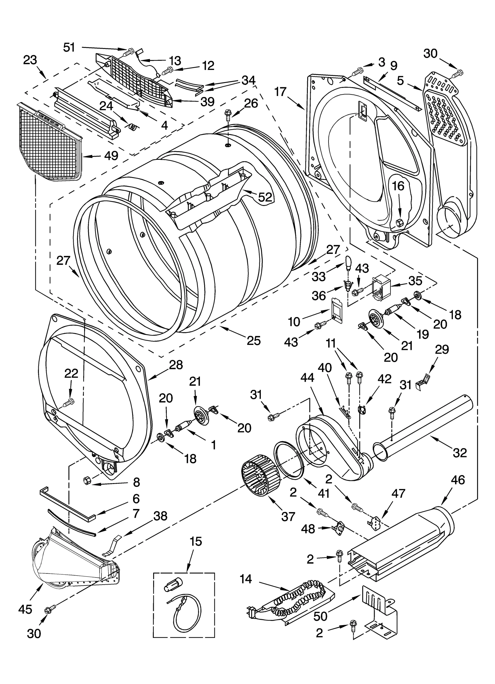 BULKHEAD PARTS, OPTIONAL PARTS (NOT INCLUDED)
