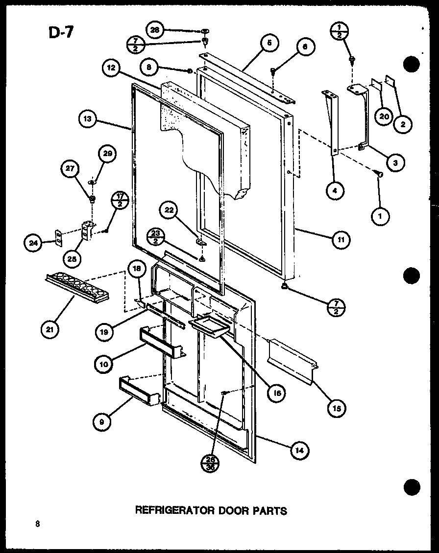 06 - REF DOOR PARTS