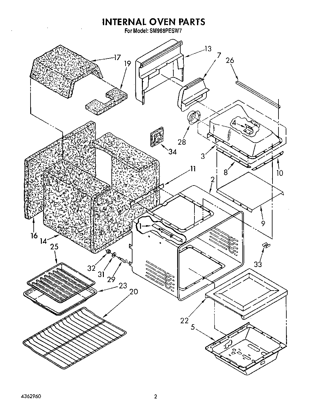 02 - INTERNAL OVEN, LIT/OPTIONAL