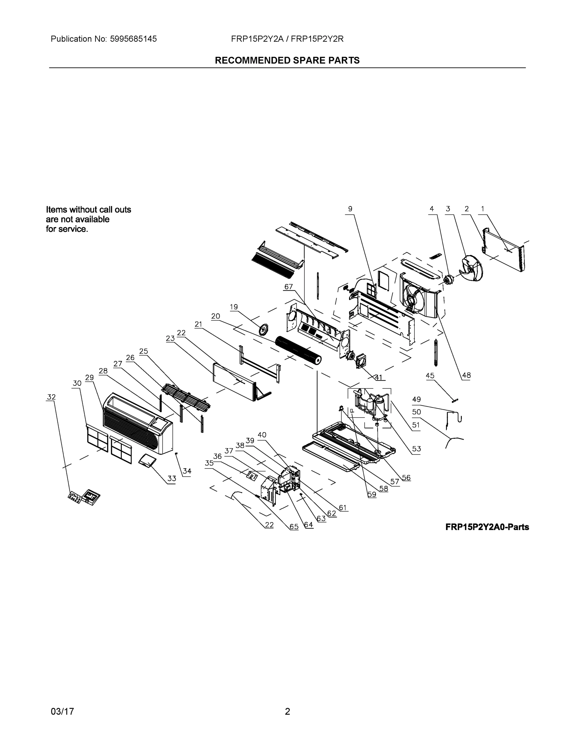 02 - RECOMMENDED SPARE PARTS