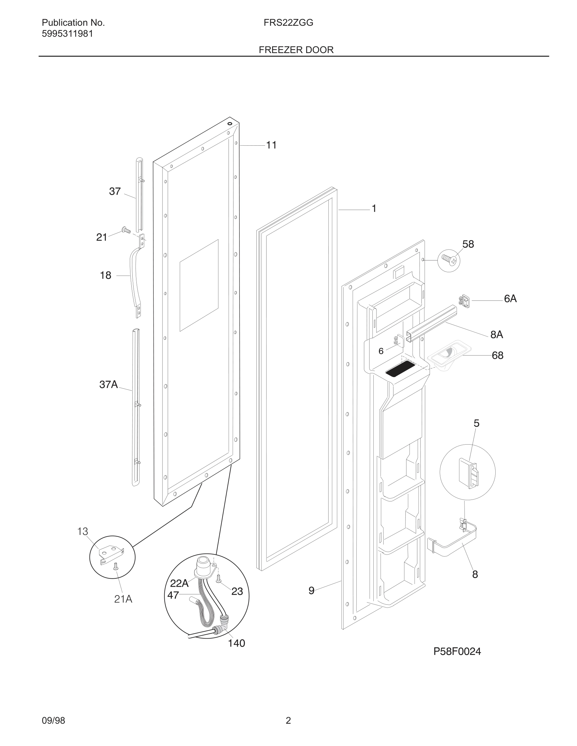 03 - FREEZER DOOR