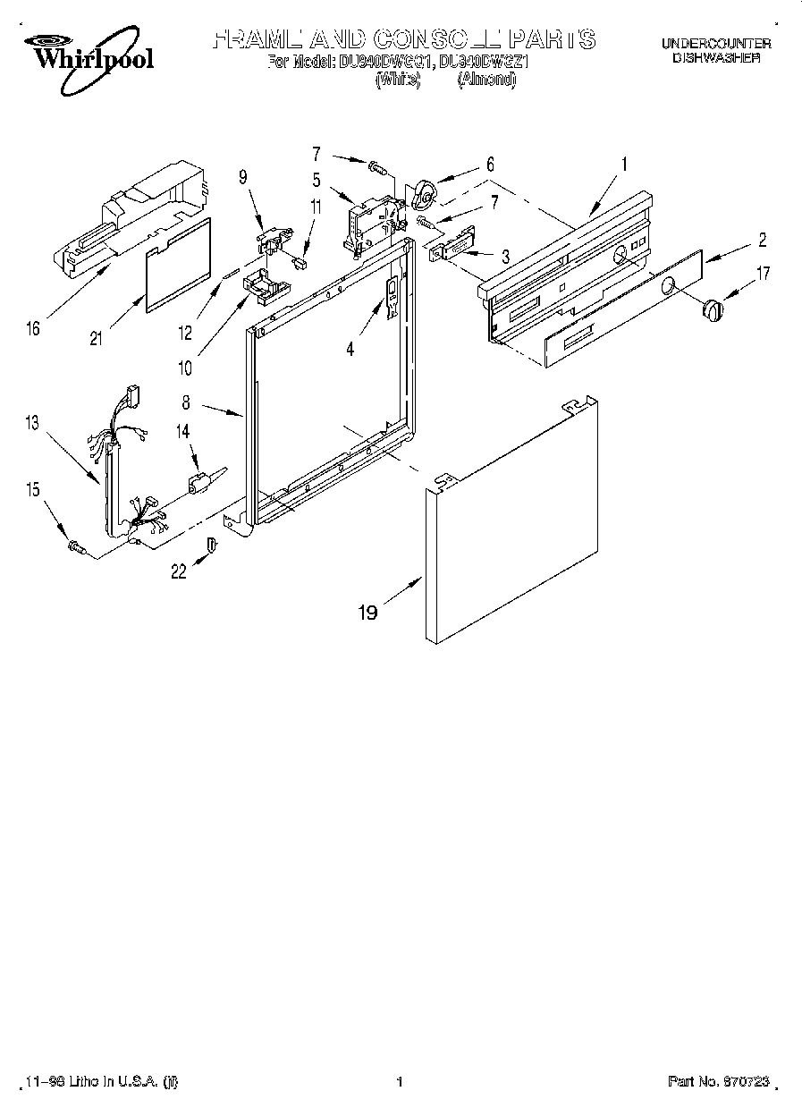 01 - FRAME AND CONSOLE