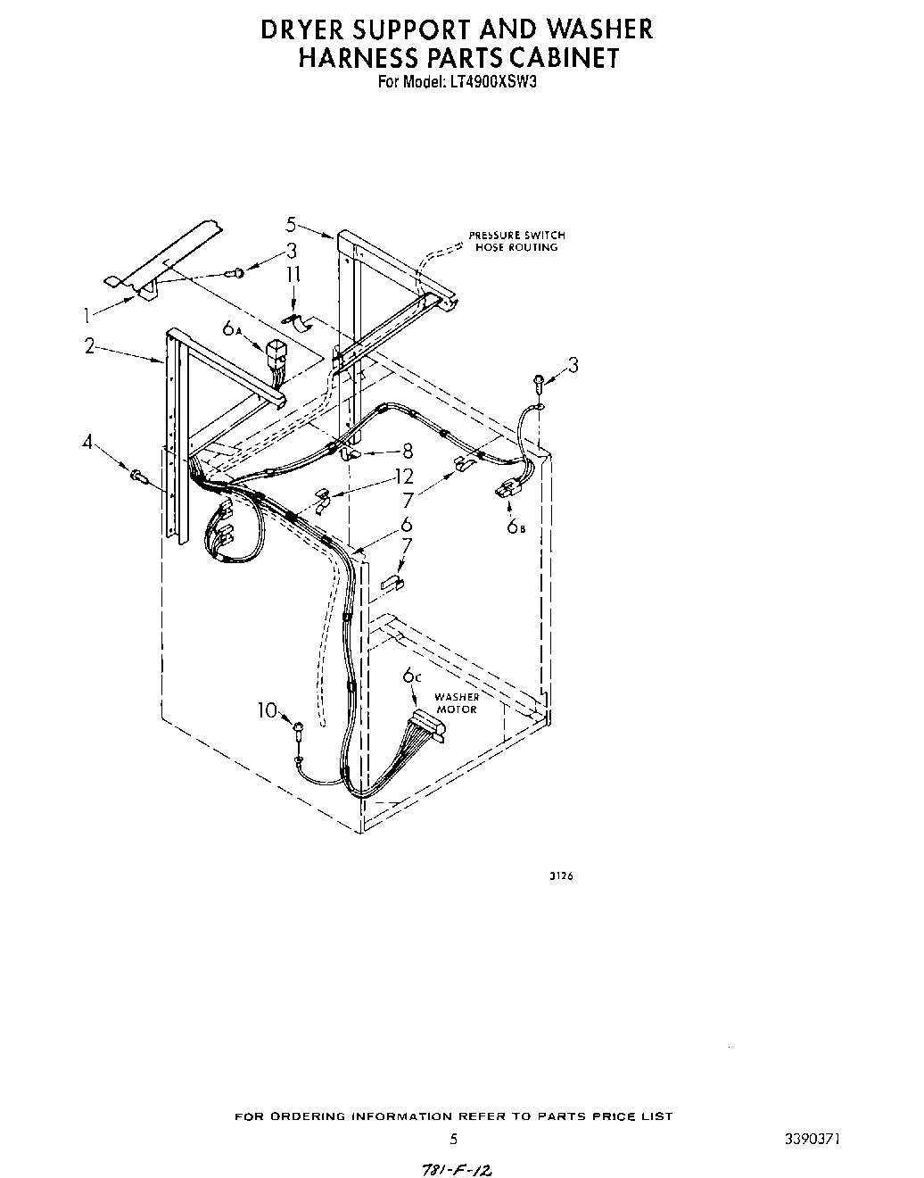 04 - DRYER SUPPORT AND WASHER HARNESS CA