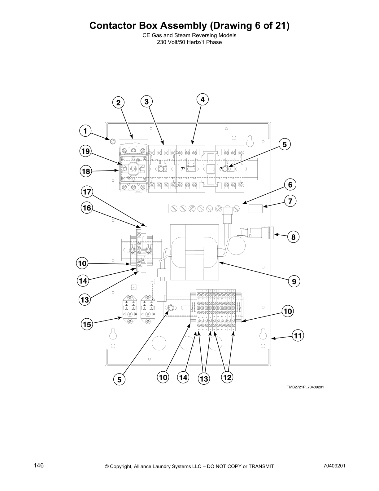 Contactor Box Assembly (Drawing 6 of 21)