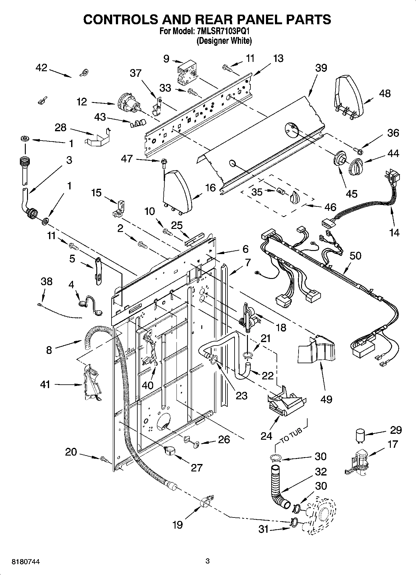 02 - CONTROLS AND REAR PANEL PARTS