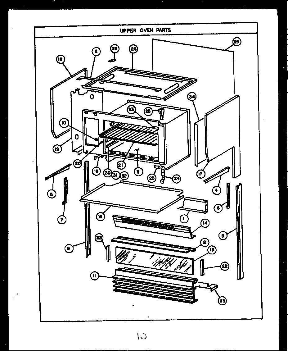 08 - UPPER OVEN PARTS