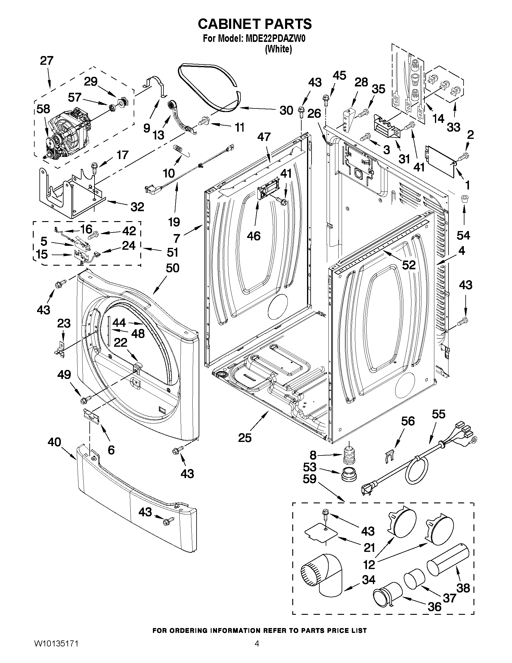 02 - CABINET PARTS