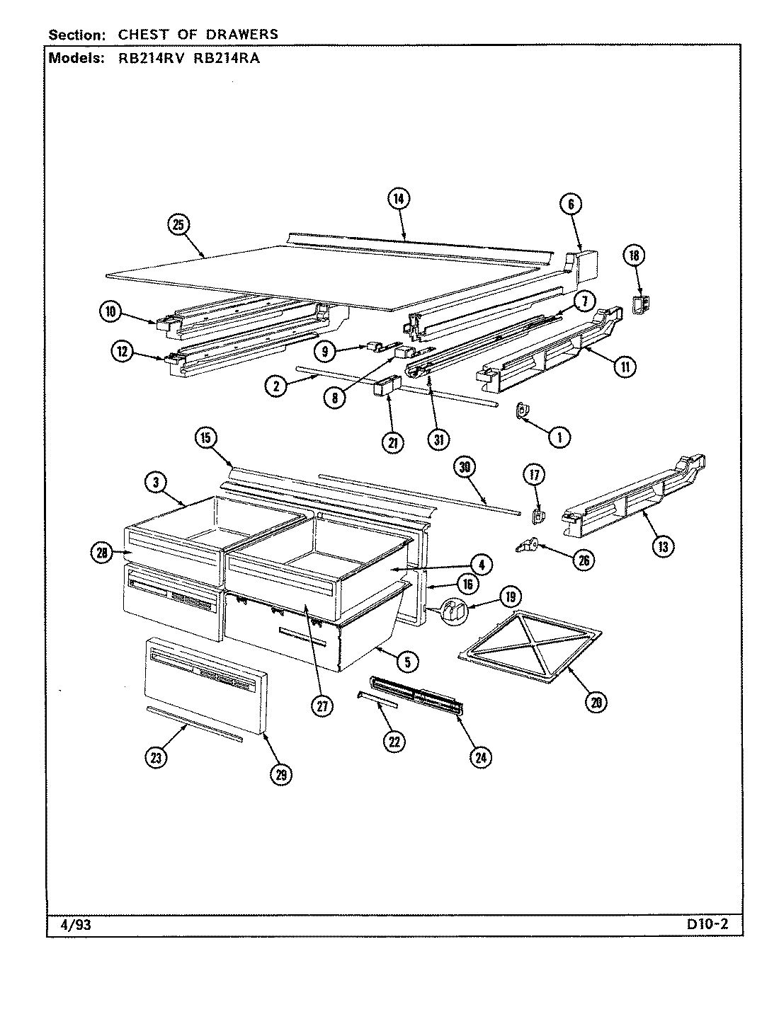 01 - CHEST OF DRAWERS