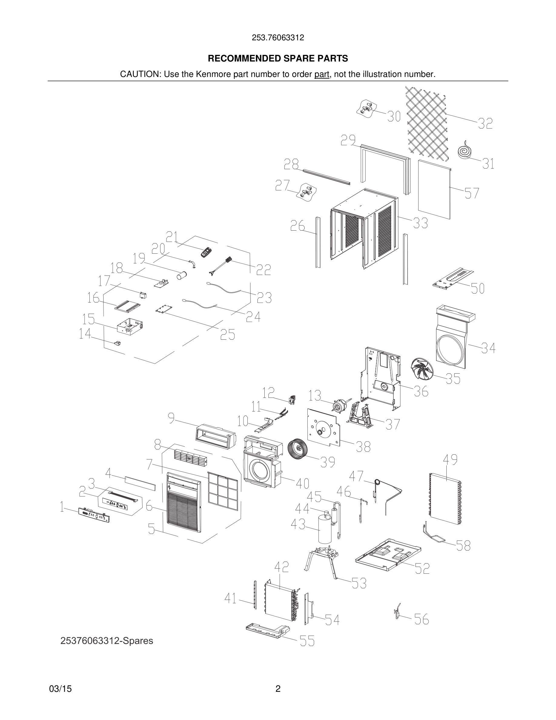 03 - RECOMMENDED SPARE PARTS