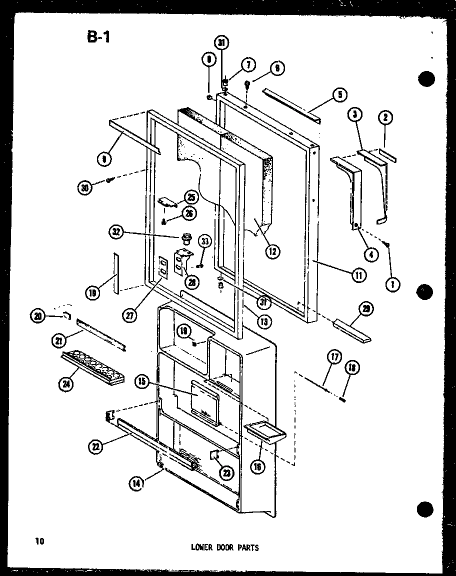06 - LOWER DOOR PARTS