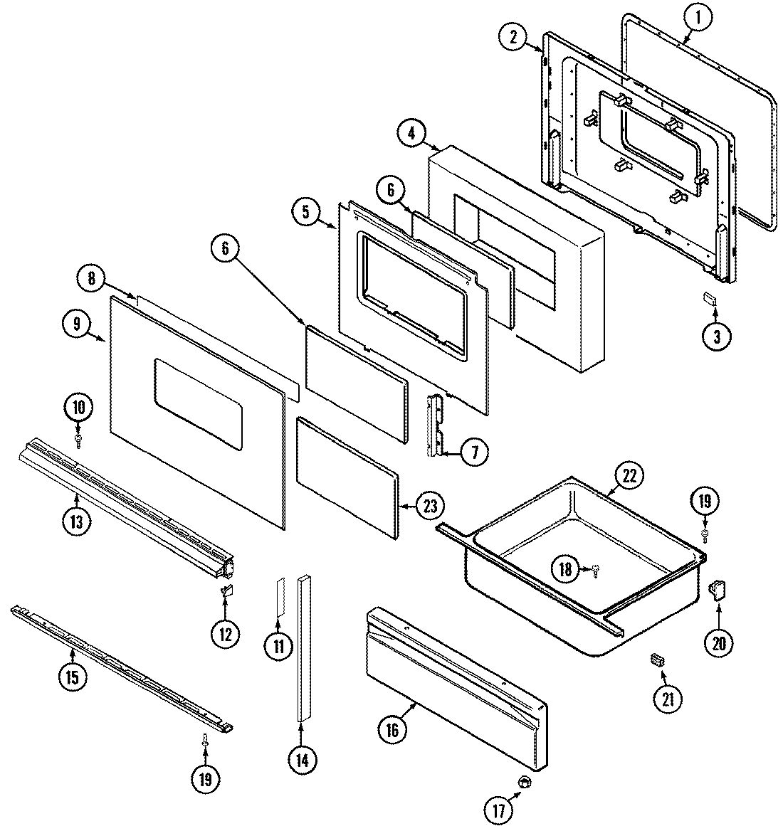 04 - DOOR/DRAWER (SER. PRE. 21)