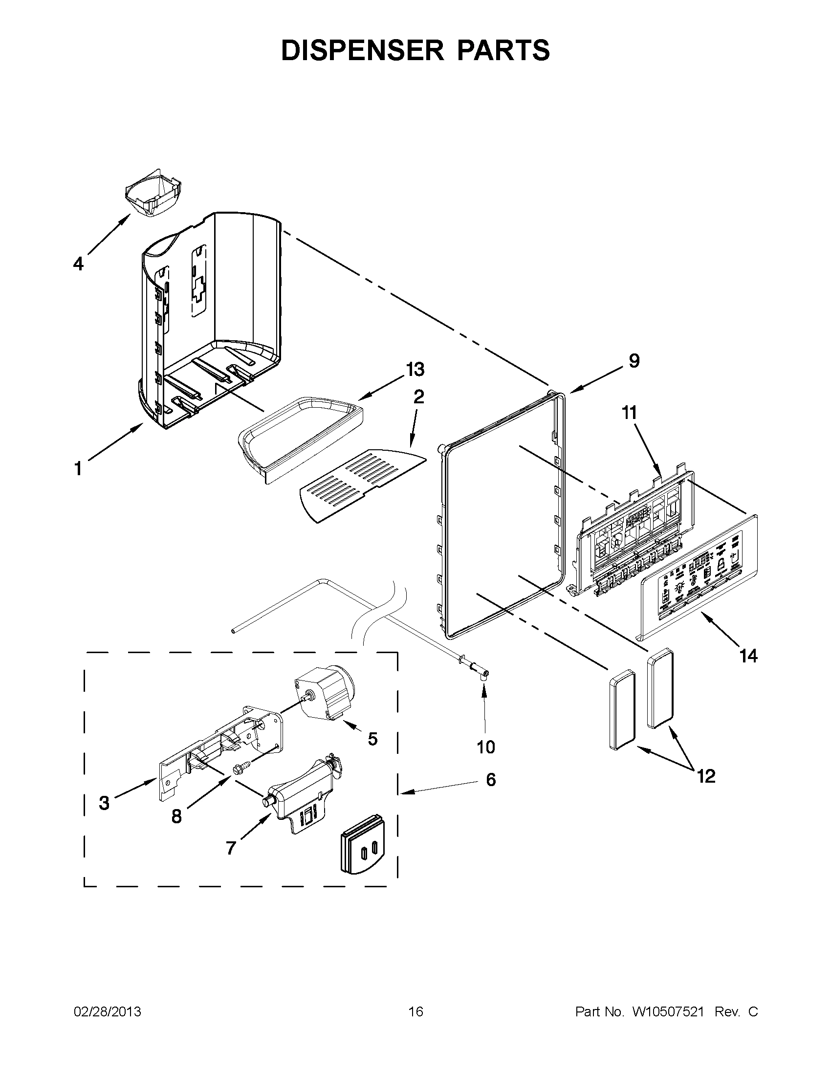 08 - DISPENSER PARTS