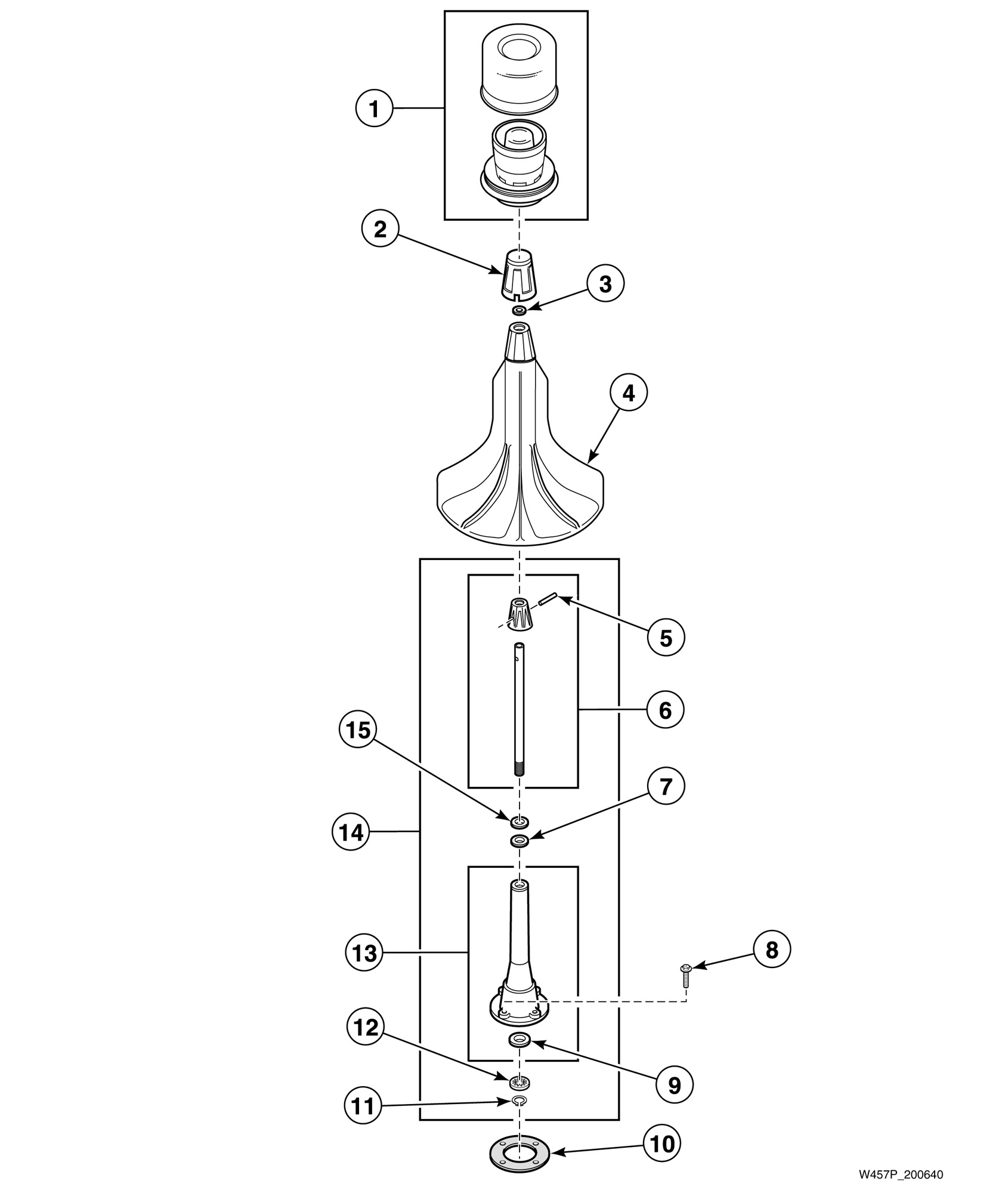 Agitator and Post (Long Post Models)