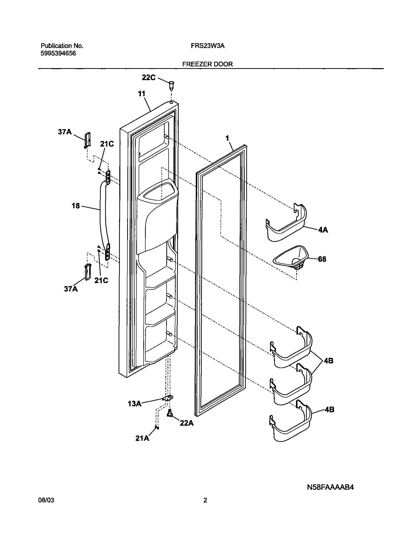 03 - FREEZER DOOR
