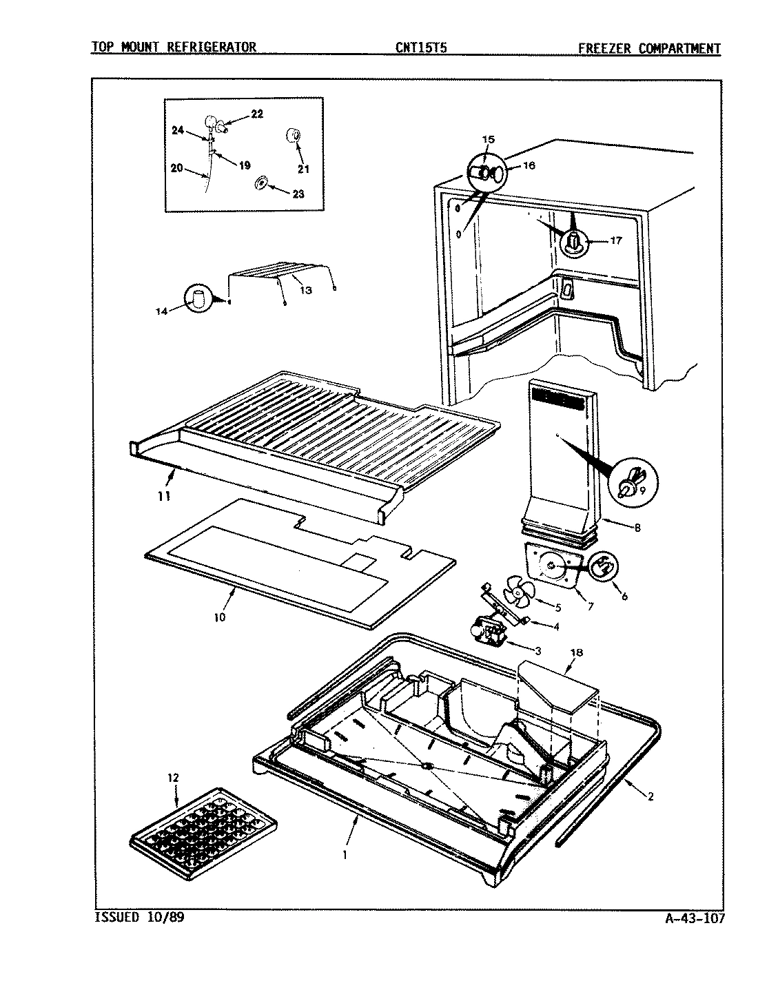 01 - FREEZER COMPARTMENT