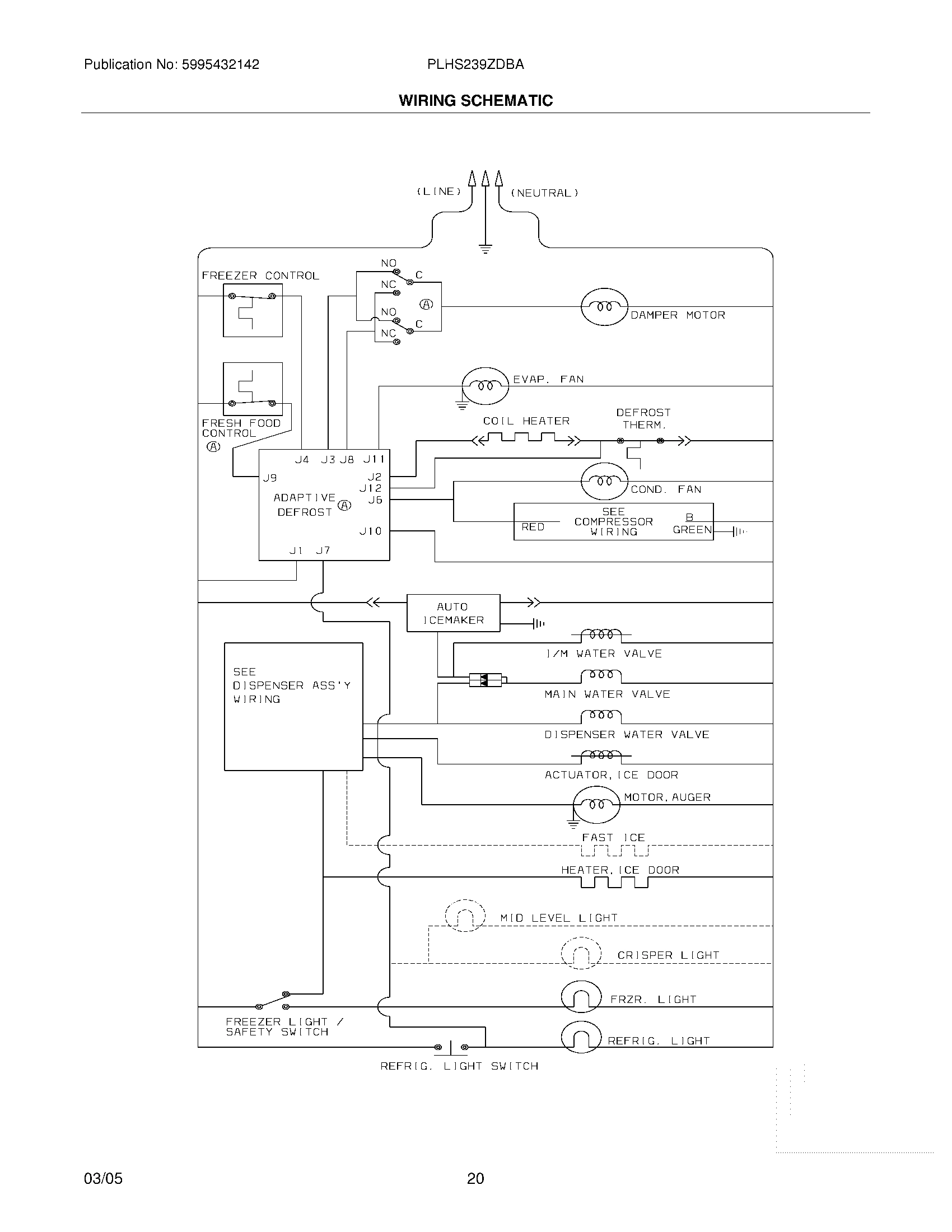 20 - WIRING SCHEMATIC
