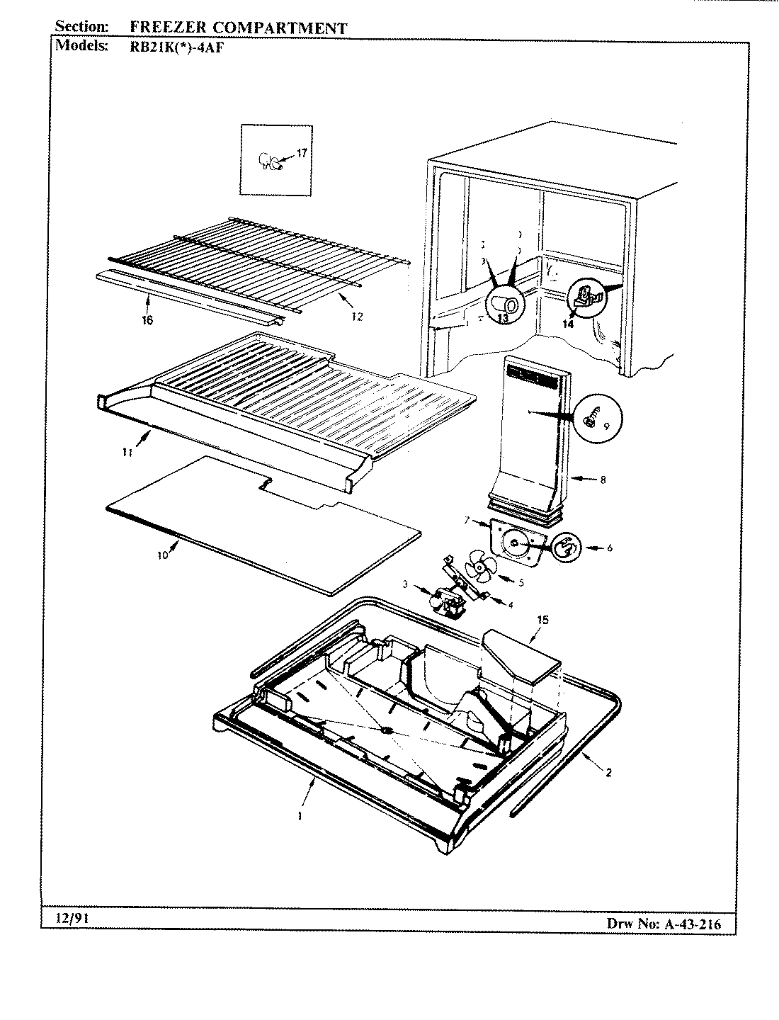 02 - FREEZER COMPARTMENT