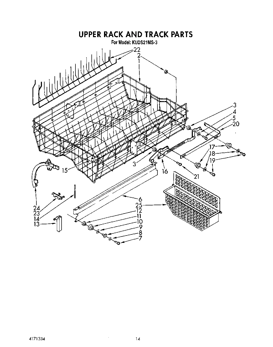 11 - UPPER RACK AND TRACK
