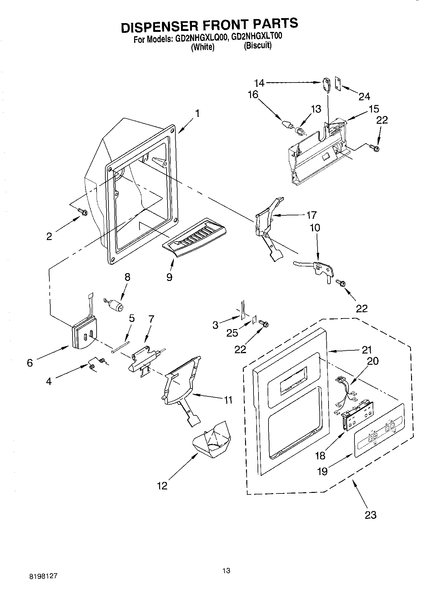 09 - DISPENSER FRONT