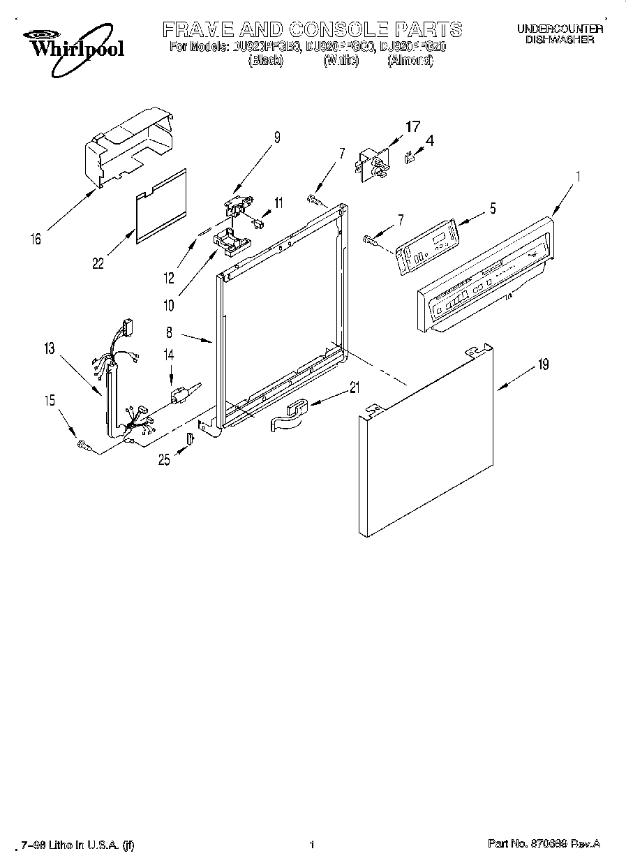 01 - FRAME AND CONSOLE