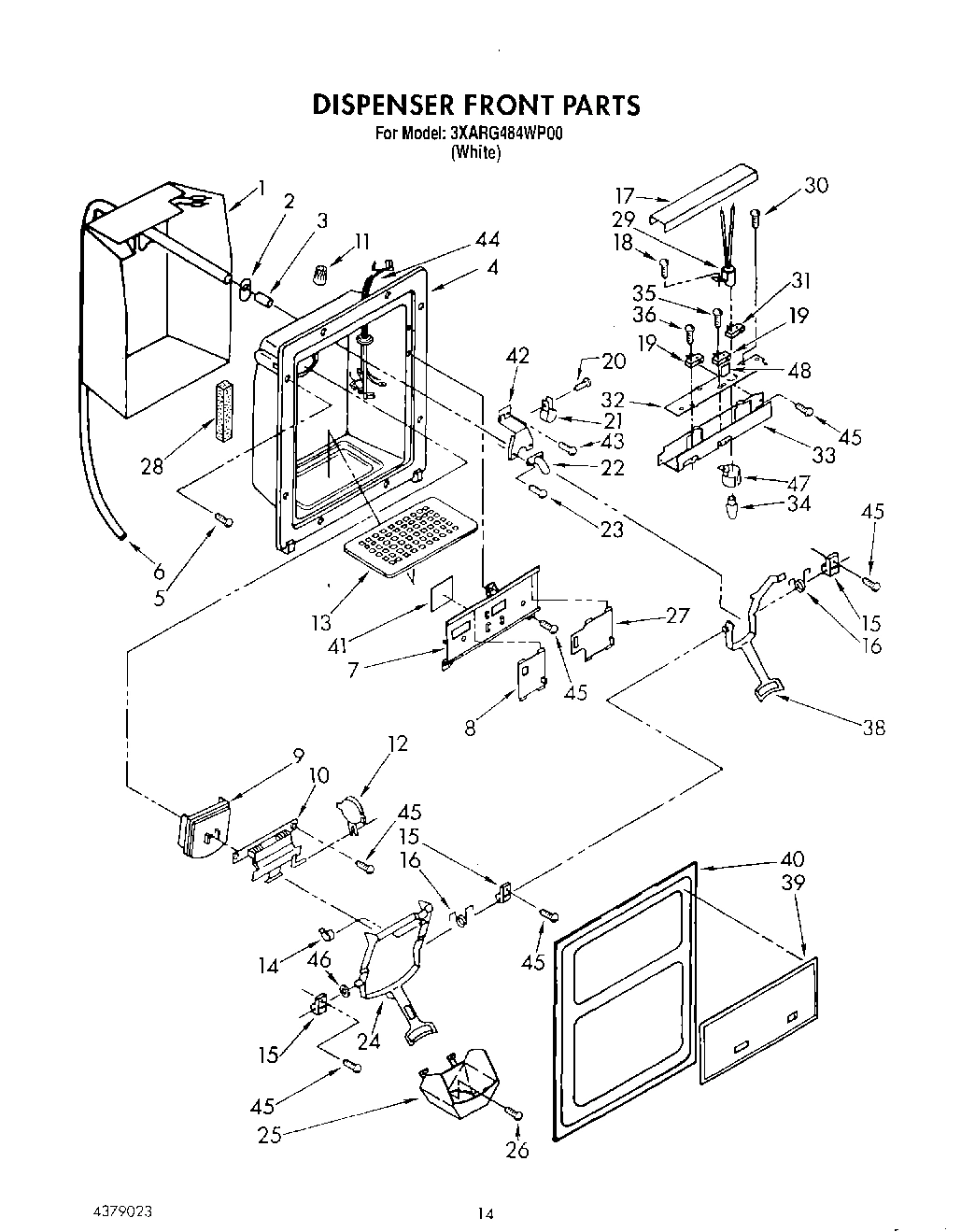 09 - DISPENSER FRONT