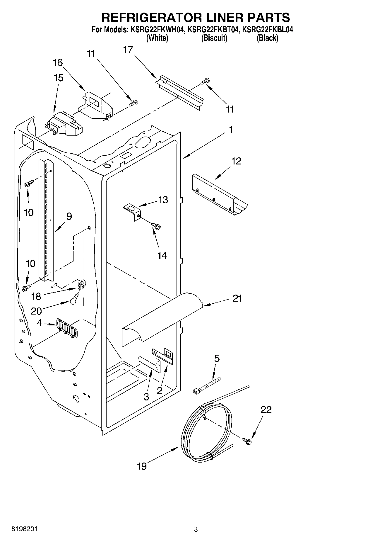 02 - REFRIGERATOR LINER