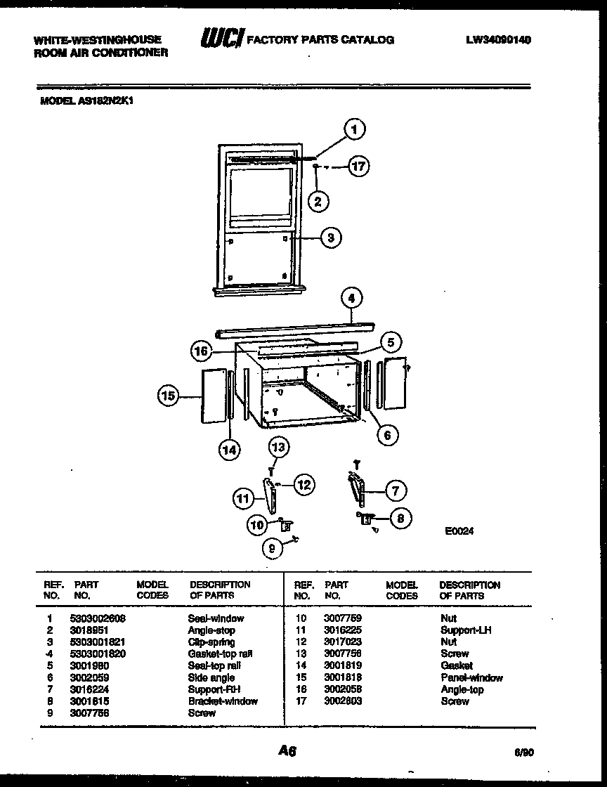 06 - CABINET AND INSTALLATION PARTS