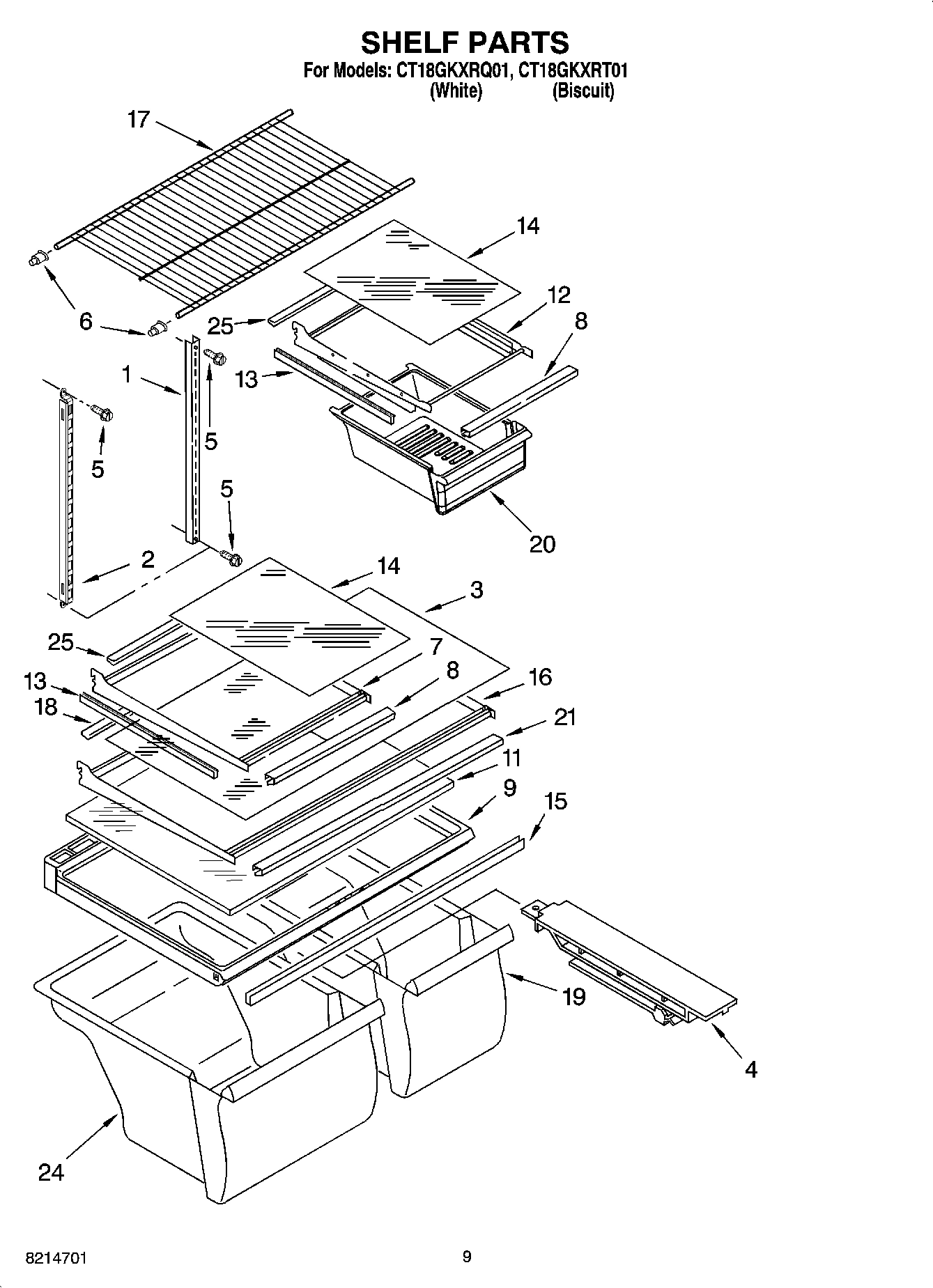 05 - SHELF PARTS, OPTIONAL PARTS