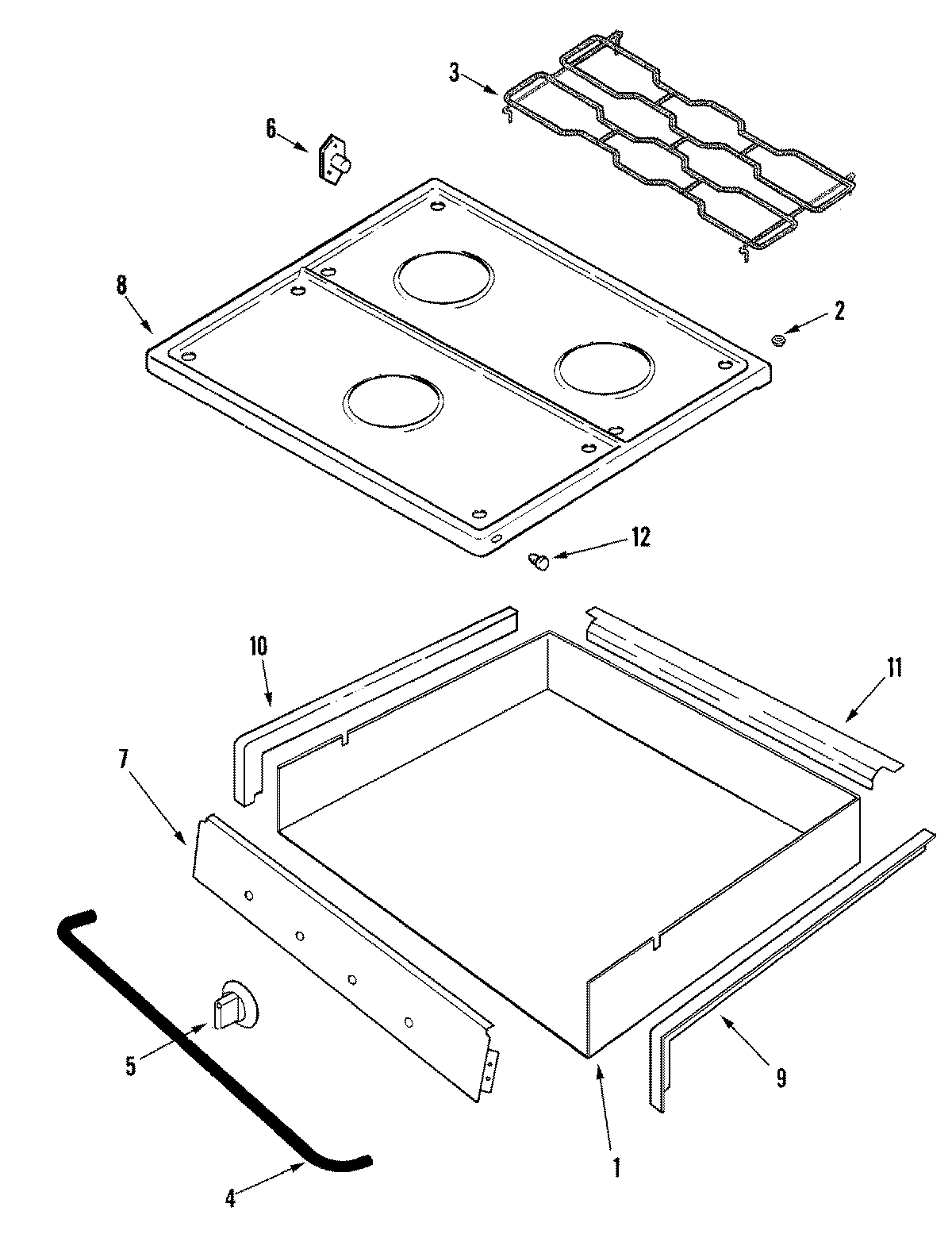 02 - TOP & BURNER BOX