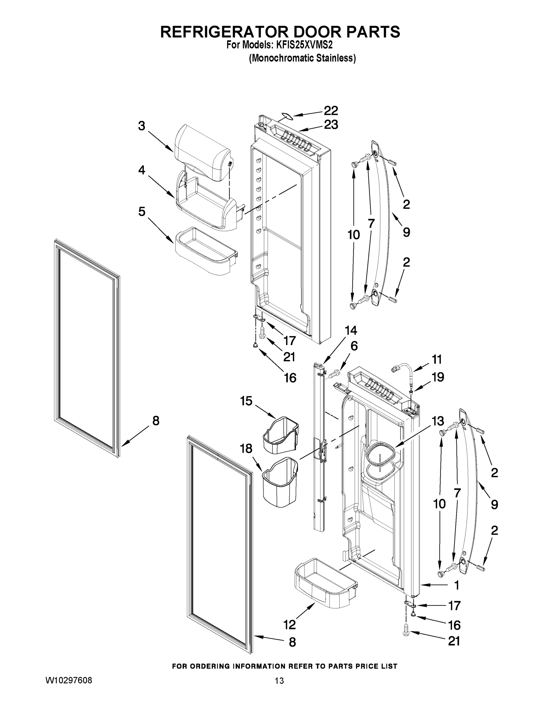07 - REFRIGERATOR DOOR PARTS